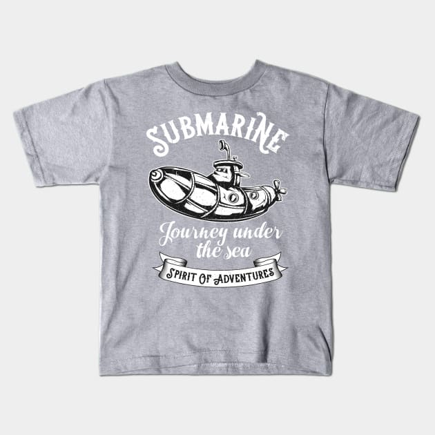 Submarine journey under the sea Kids T-Shirt by LEGO